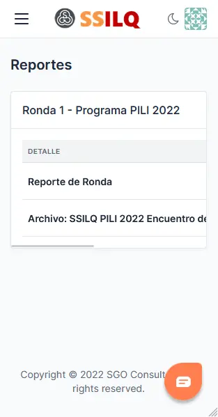 Panel de indicadores de PILI